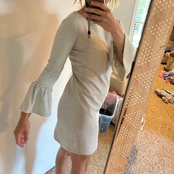 J Crew Striped Dress - Picture 2 of 2